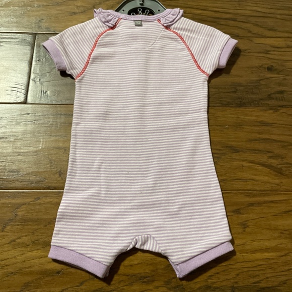 New Petit Lem romper onesie purple size 3 months - Picture 7 of 9